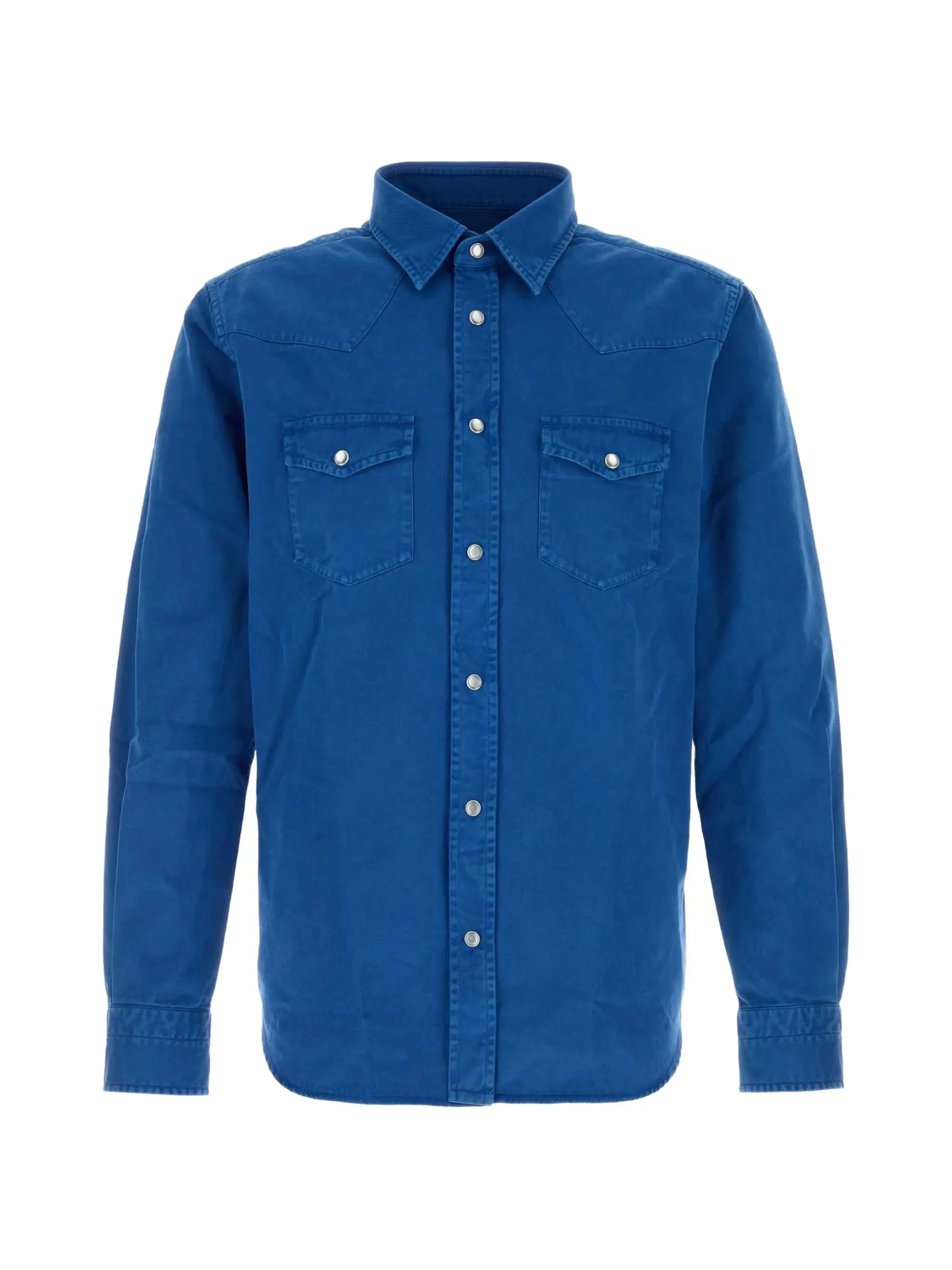 Tom Ford Blue Denim Shirt - 1