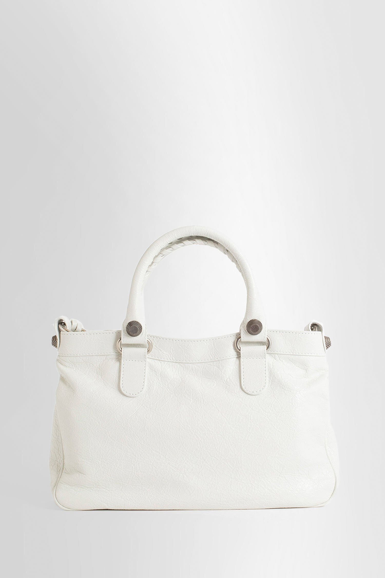 BALENCIAGA WOMAN WHITE TOTE BAGS - 3