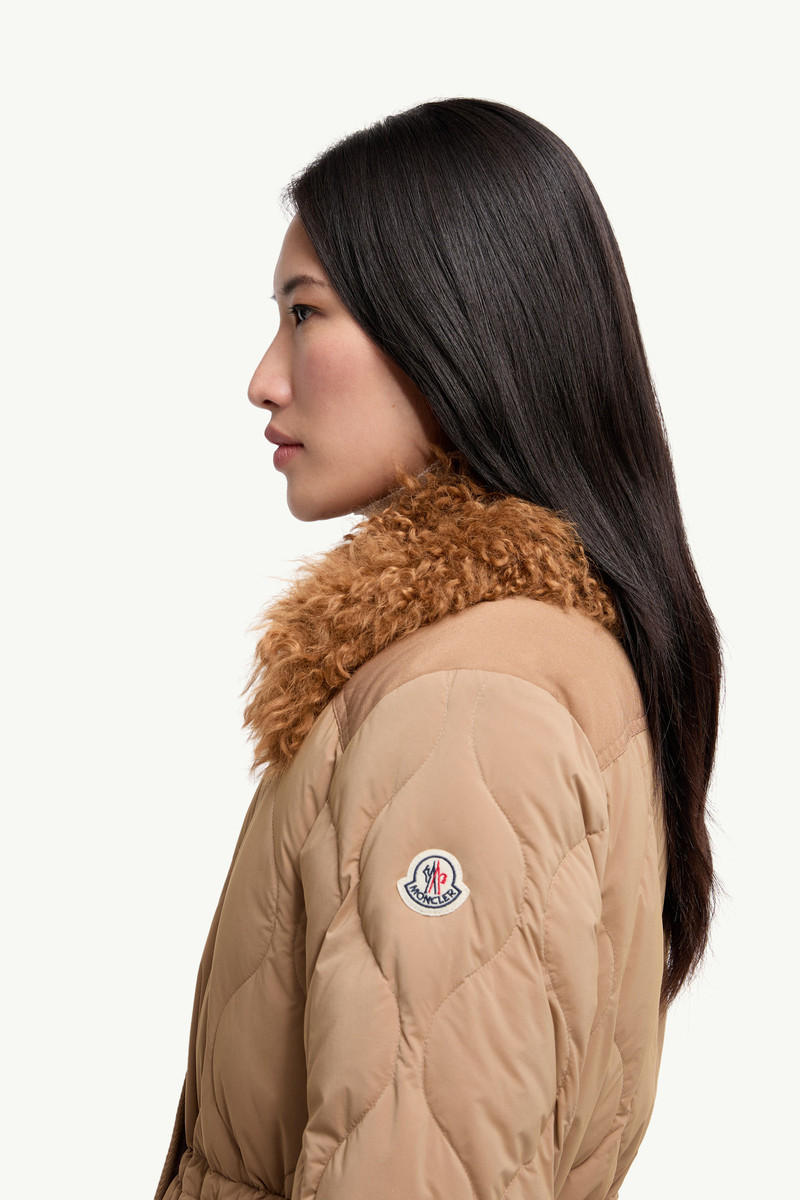 Quintin 3-in-1 Shearling-Trimmed Short Down Jacket 4