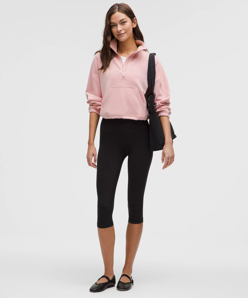 lululemon Brushed Softstreme Half Zip outlook