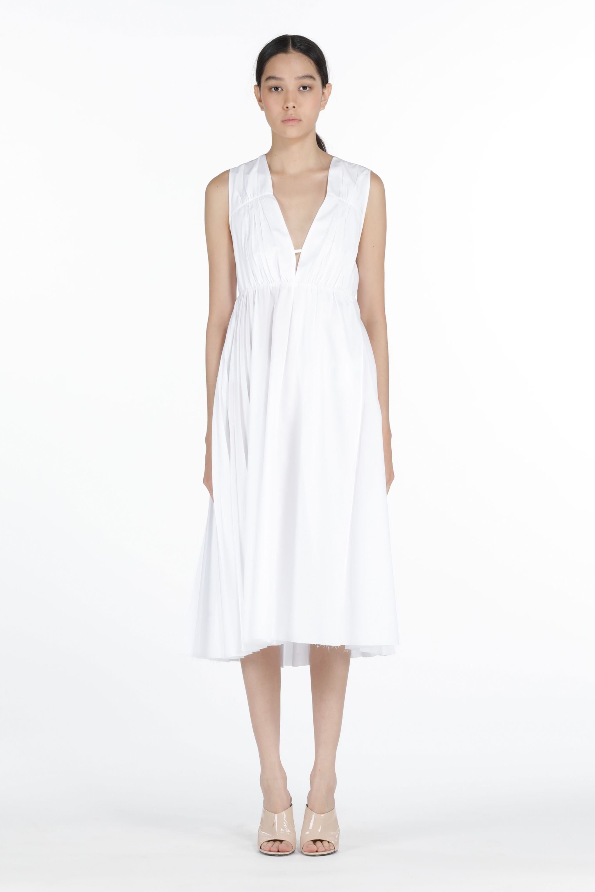 V-NECK DRESS - 1