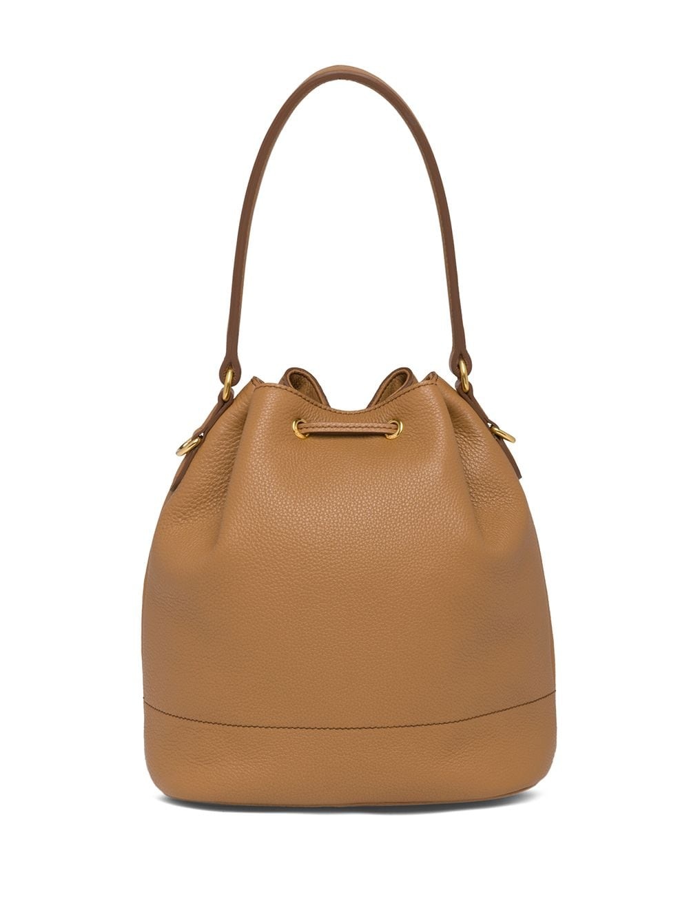 calf leather bucket bag - 3