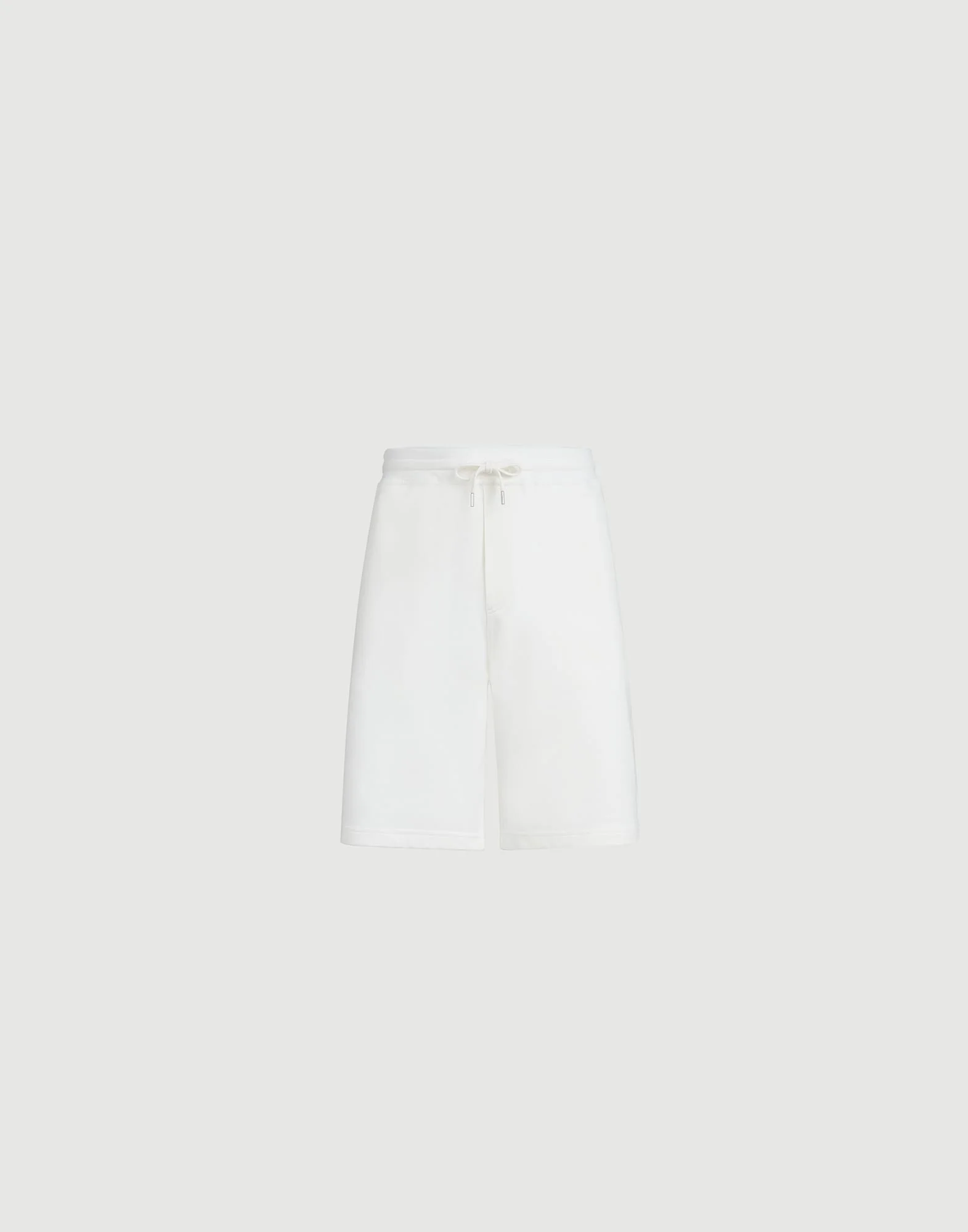 Techno cotton French terry Bermuda shorts - 1
