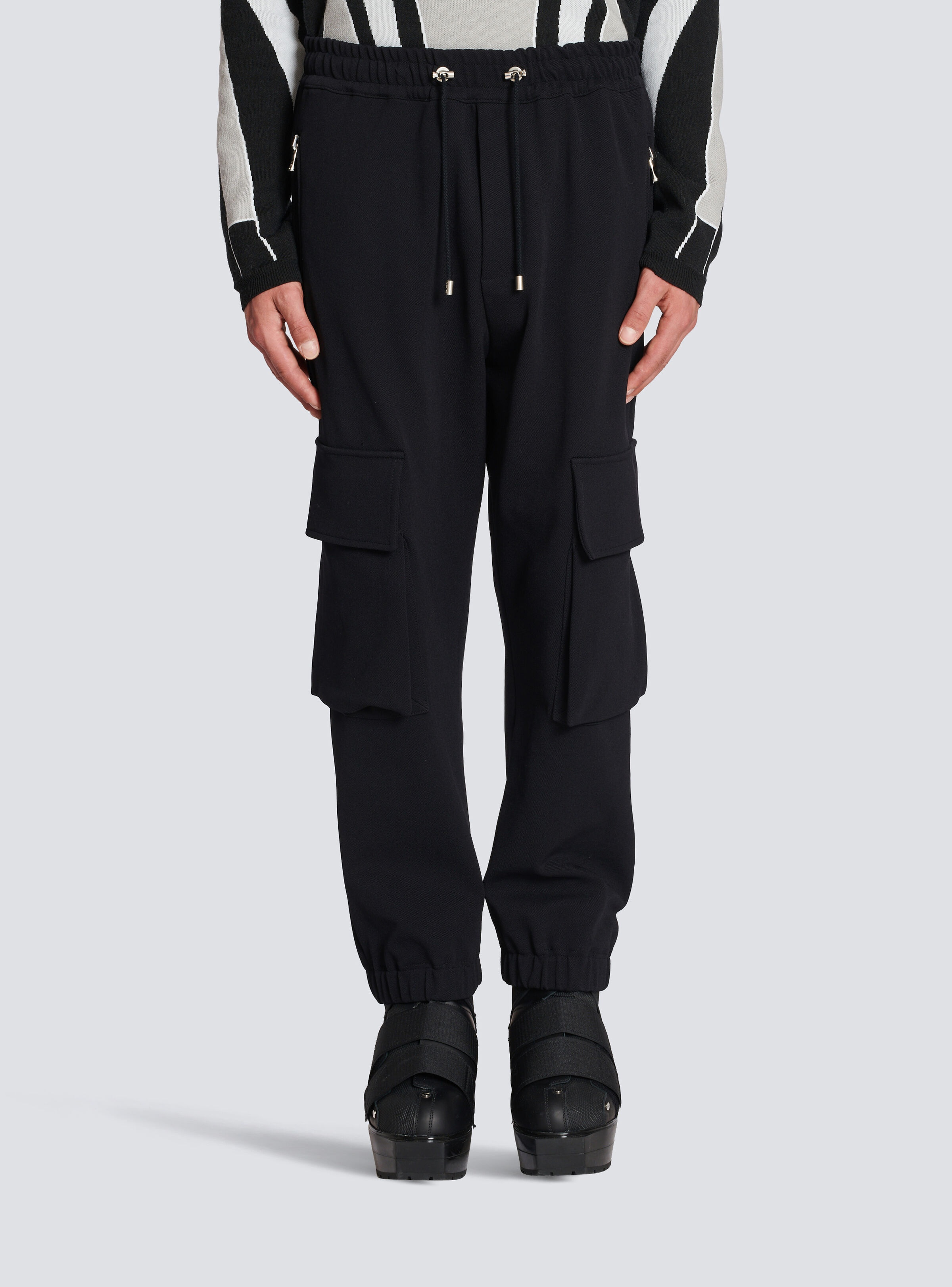 Cotton cargo trousers - 5