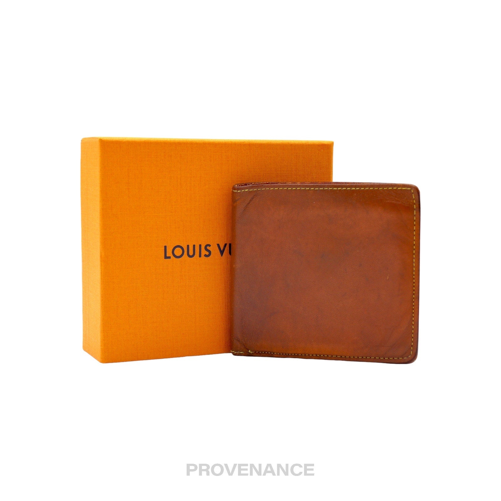 Louis Vuitton Marco Wallet - Nomade Caramel Leather - 1