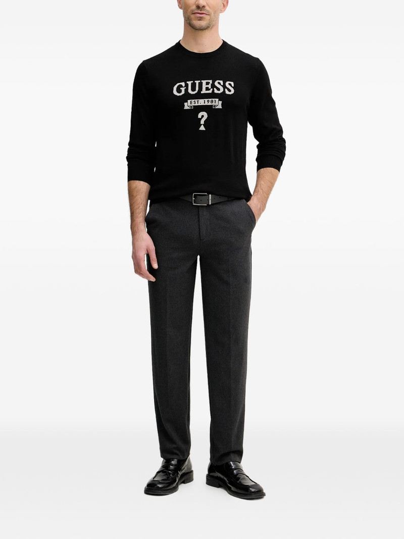 GUESS USA crew neck long-sleeve sweater outlook