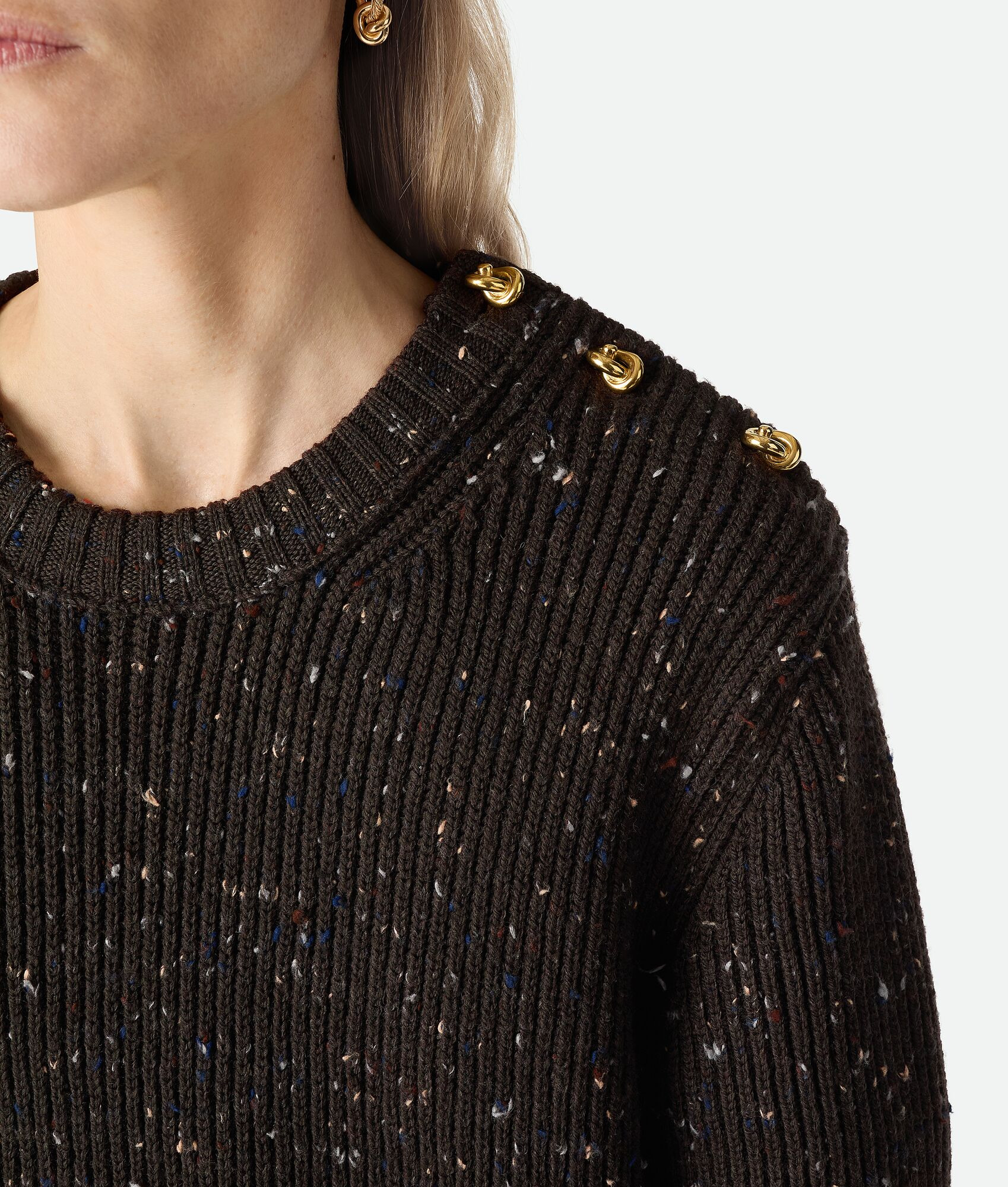Wool English Rib Dress - 4