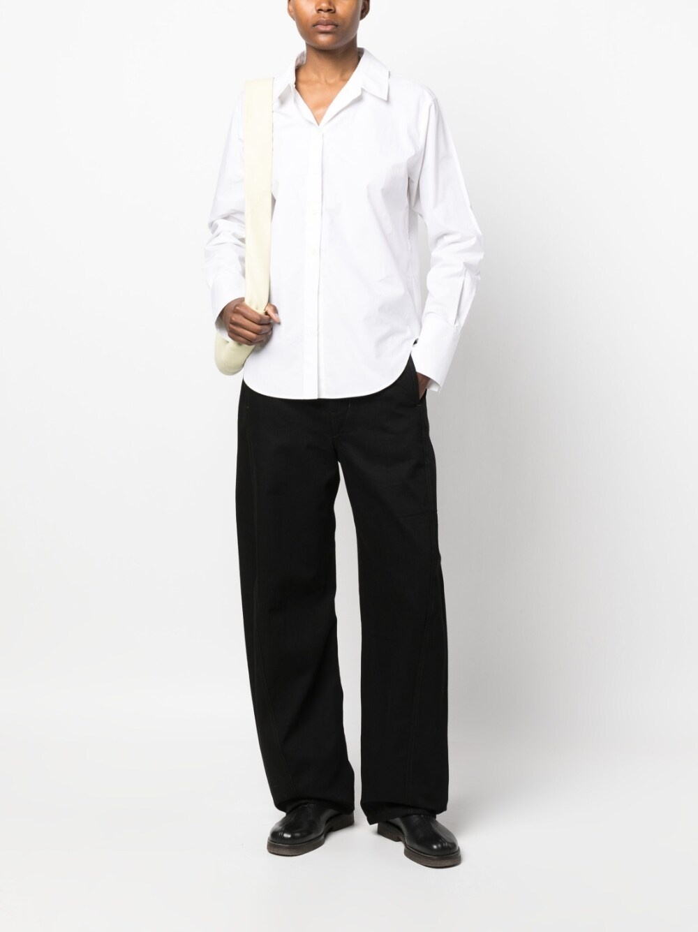 Cotton twisted trousers - 4