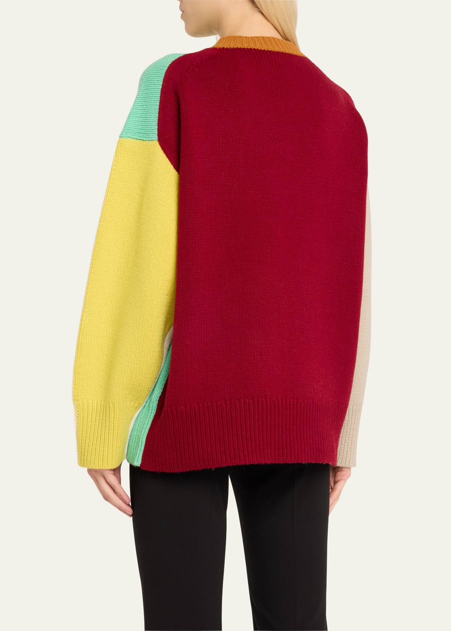 Ryo Colorblock Wool Sweater - 3