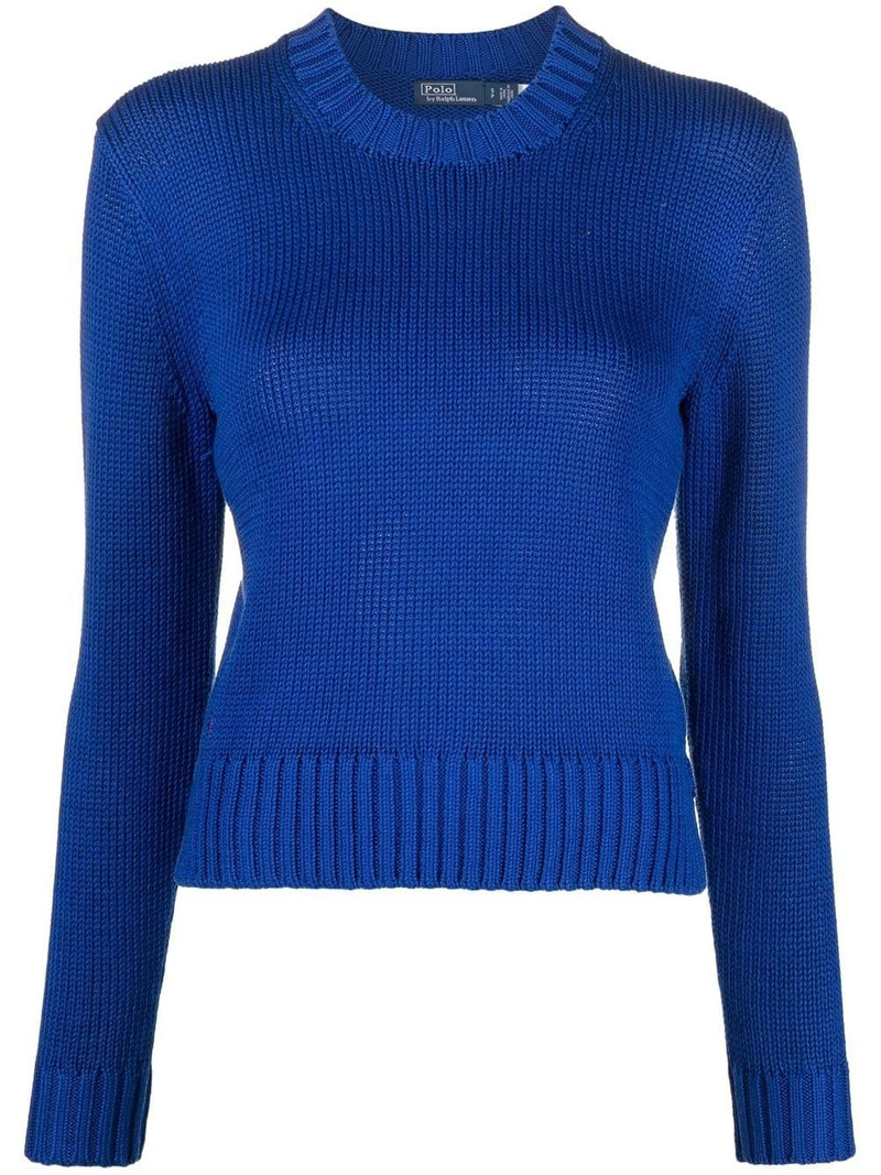 chunky ribbed knit sweater 1