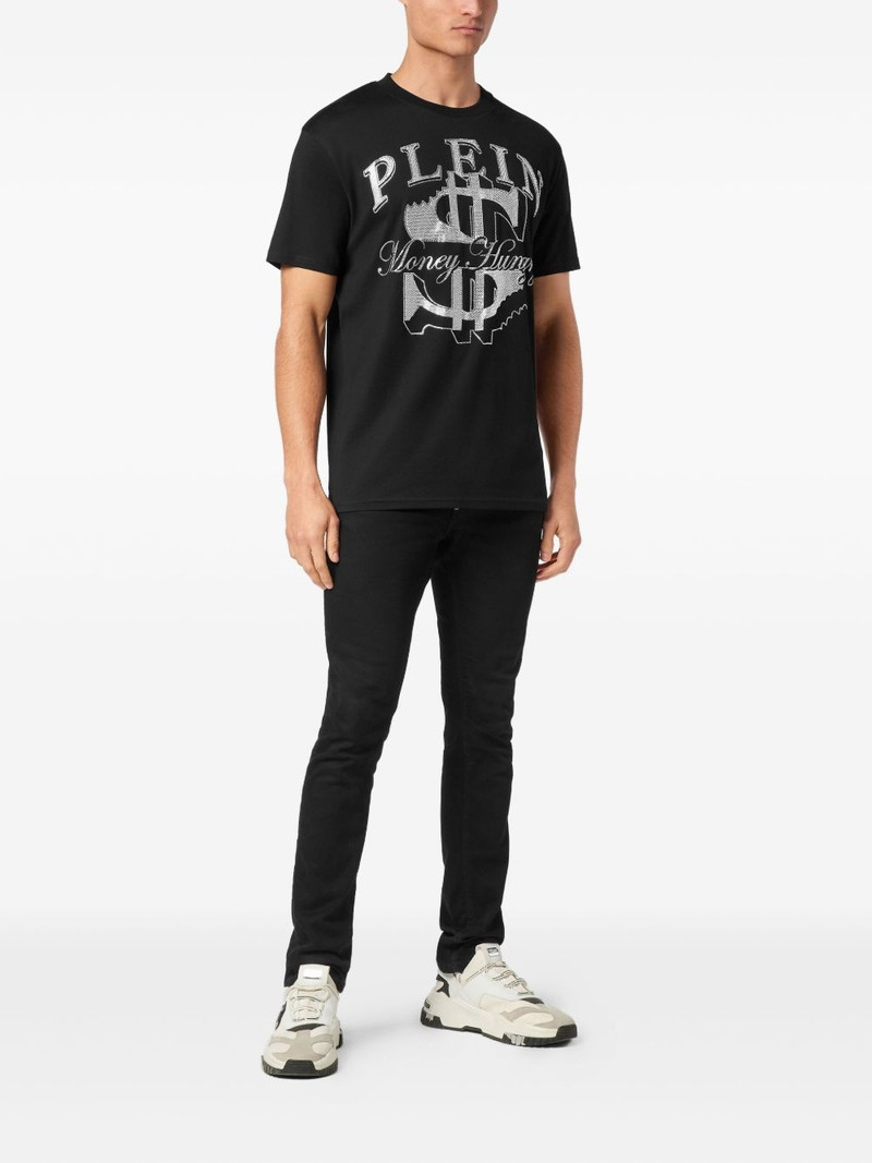 PHILIPP PLEIN rhinestone-embellished T-shirt outlook