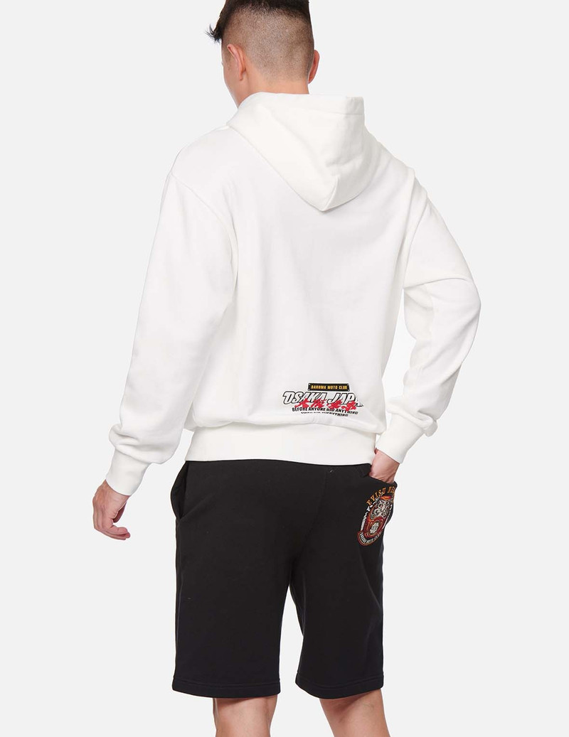 DARUMA BOX PRINT HOODED SWEATSHIRT 4