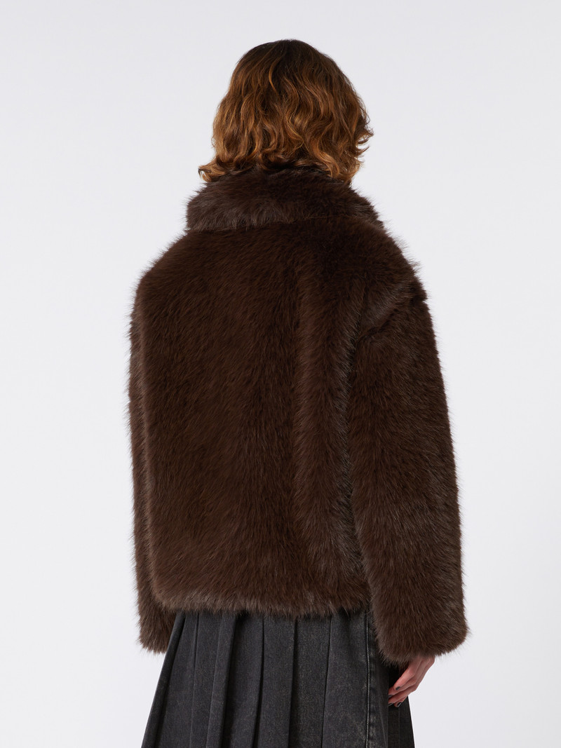 BRENTA1234 Soft-feel cropped jacket 4