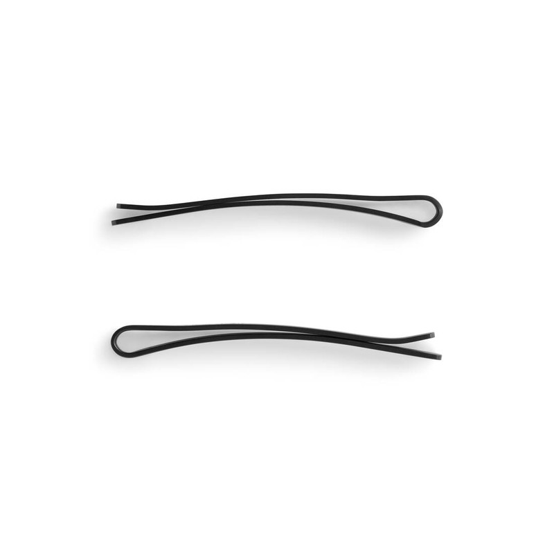 BALENCIAGA Women's Holli Hair Pin Set  in Black outlook