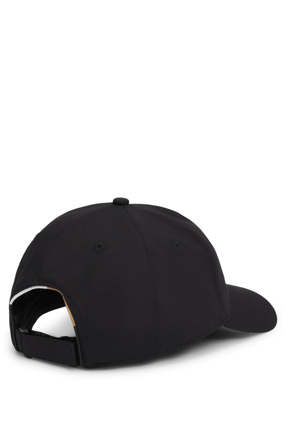MESH-PIQUÉ CAP WITH TONAL LOGO - 3
