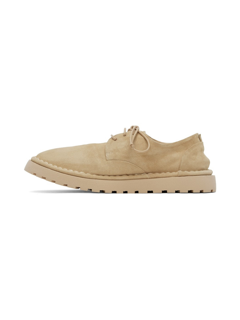 Beige Gomme Sancrispa Alta Pomice Derbys 3