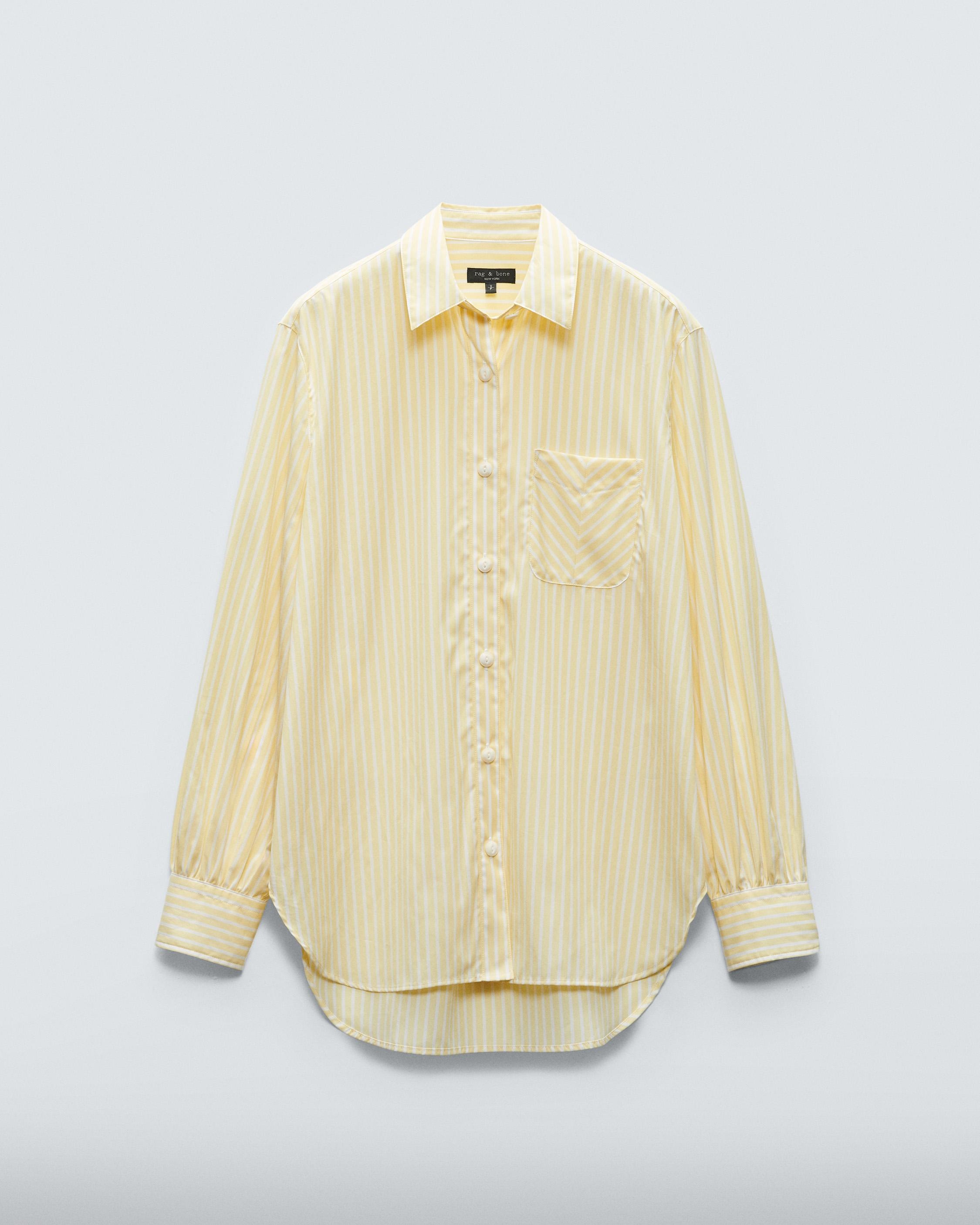 Maxine Cotton Poplin Shirt
Classic Fit Button Down - 1