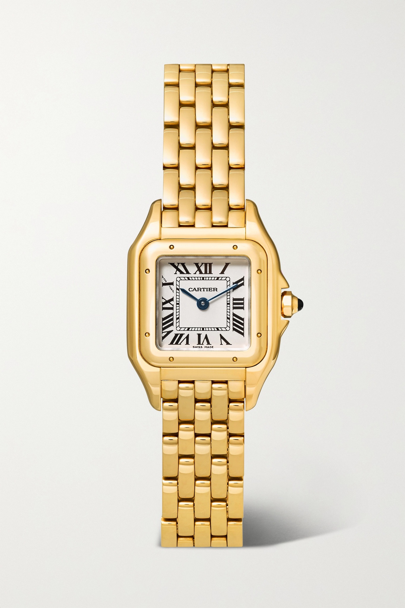 Panthère de Cartier 22mm small 18-karat pink gold diamond watch - 1