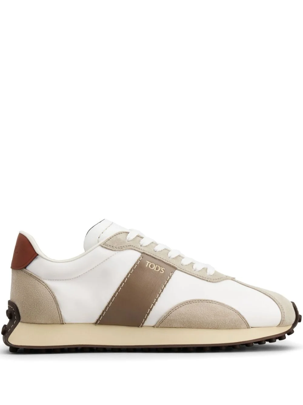 Gommino panelled sneakers - 1