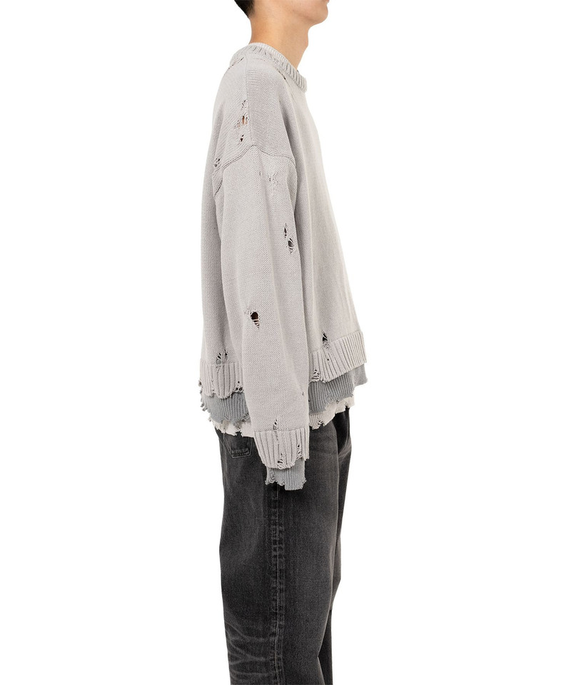 Triple Layered Knit Sweater 11