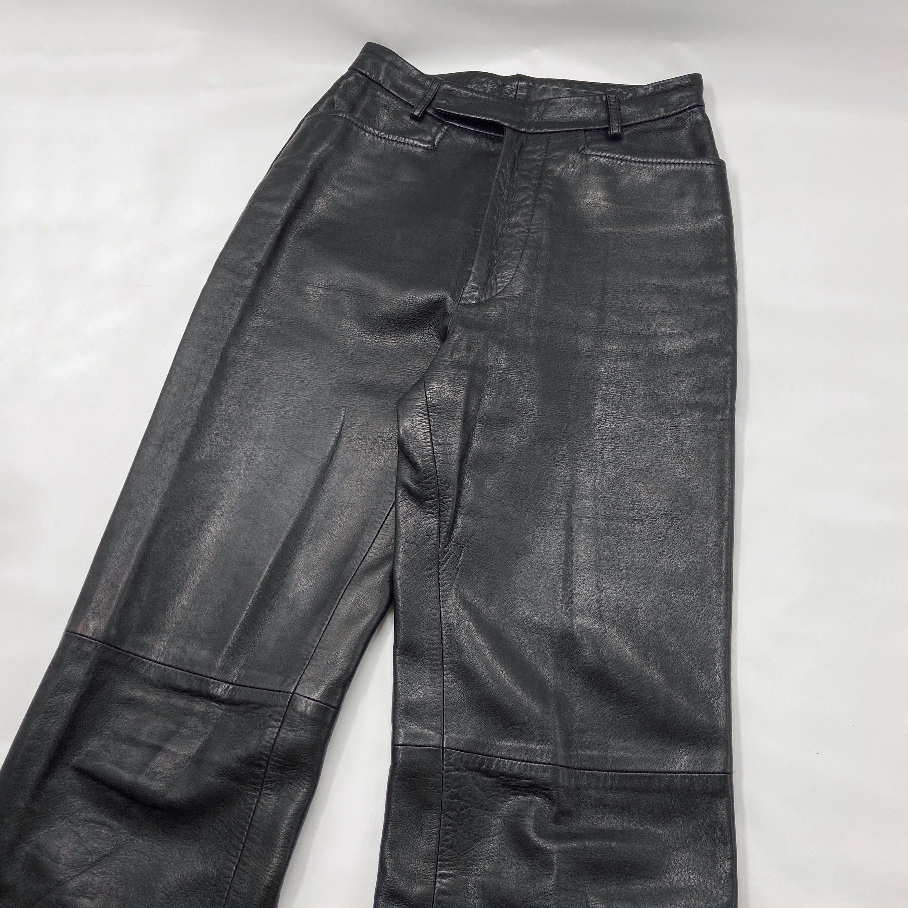 Gucci Fall 1996 Tom Ford Iconic Campaign Runway Leather Pants - 9