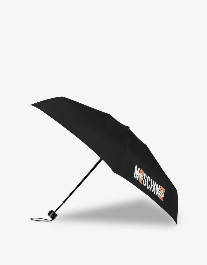 Moschino ULTRA-MINI TEDDY LOGO UMBRELLA outlook