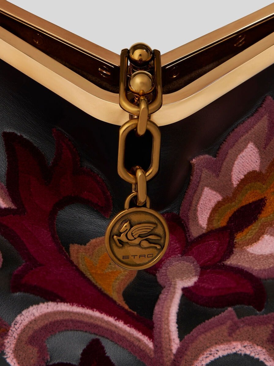 MEDIUM EMBROIDERED VELA BAG - 8