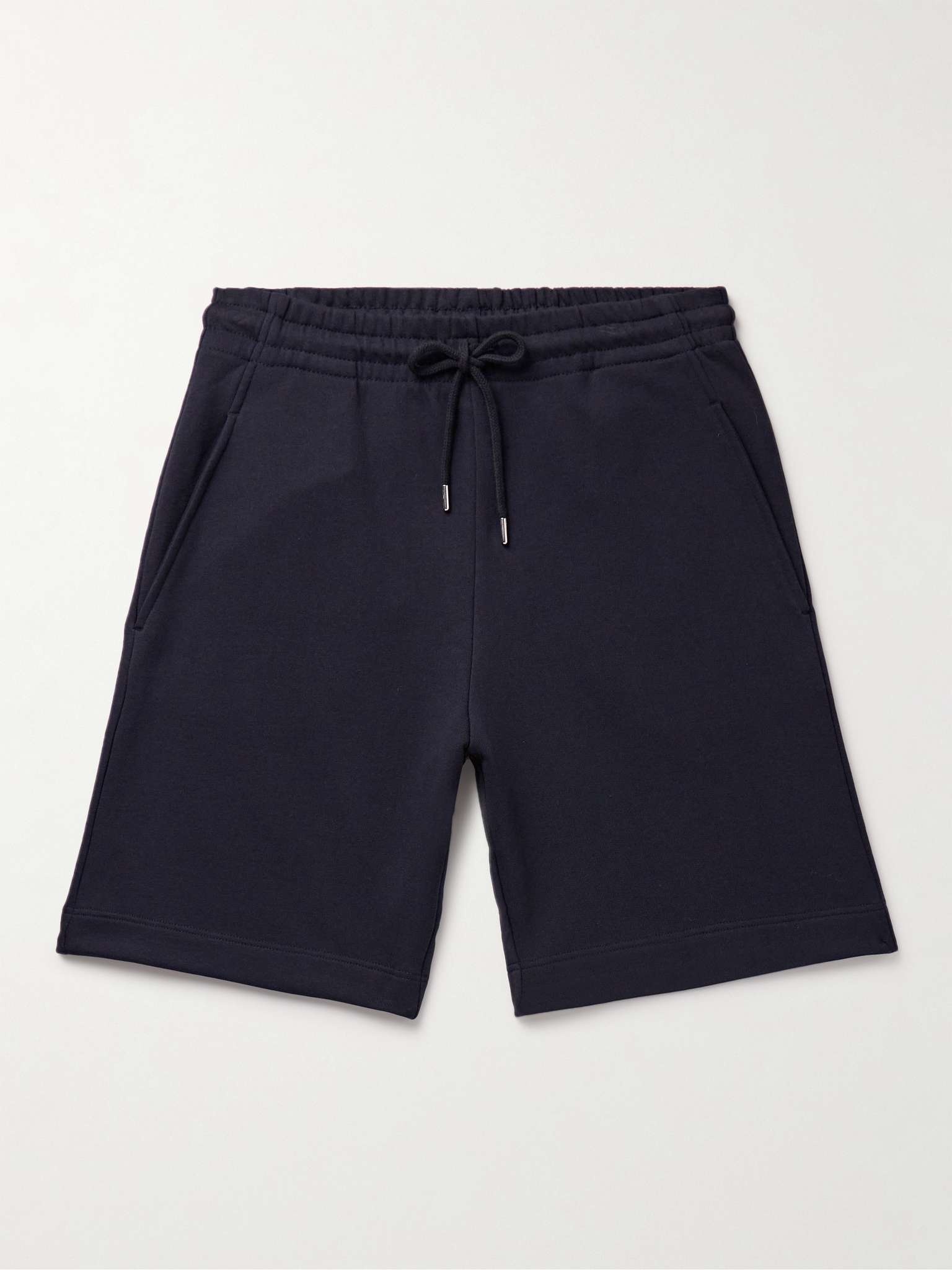 Straight-Leg Cotton-Jersey Shorts - 1