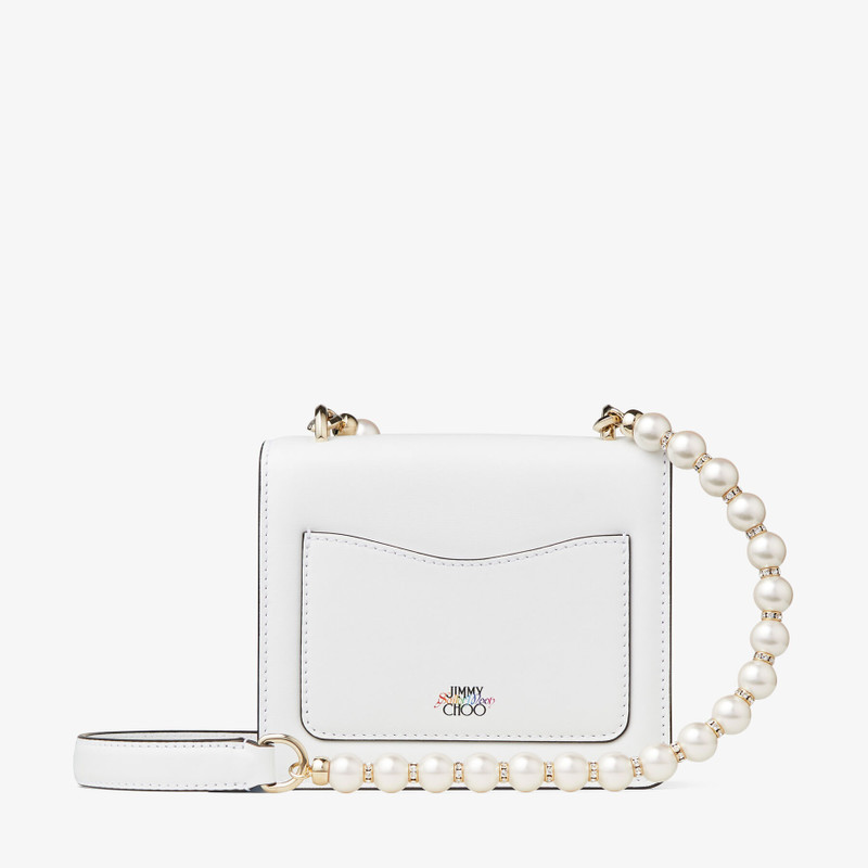 Sailor Mercury Varenne Quad XS
Blue Manga Printed Leather Shoulder Bag with Pearl Strap 7