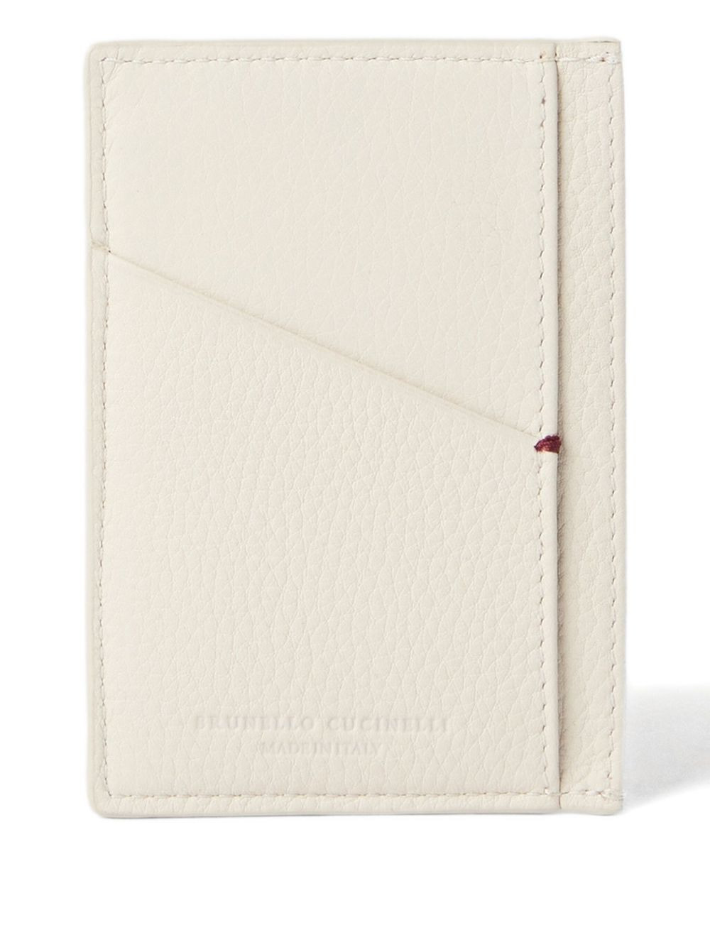 logo-debossed cardholder - 2
