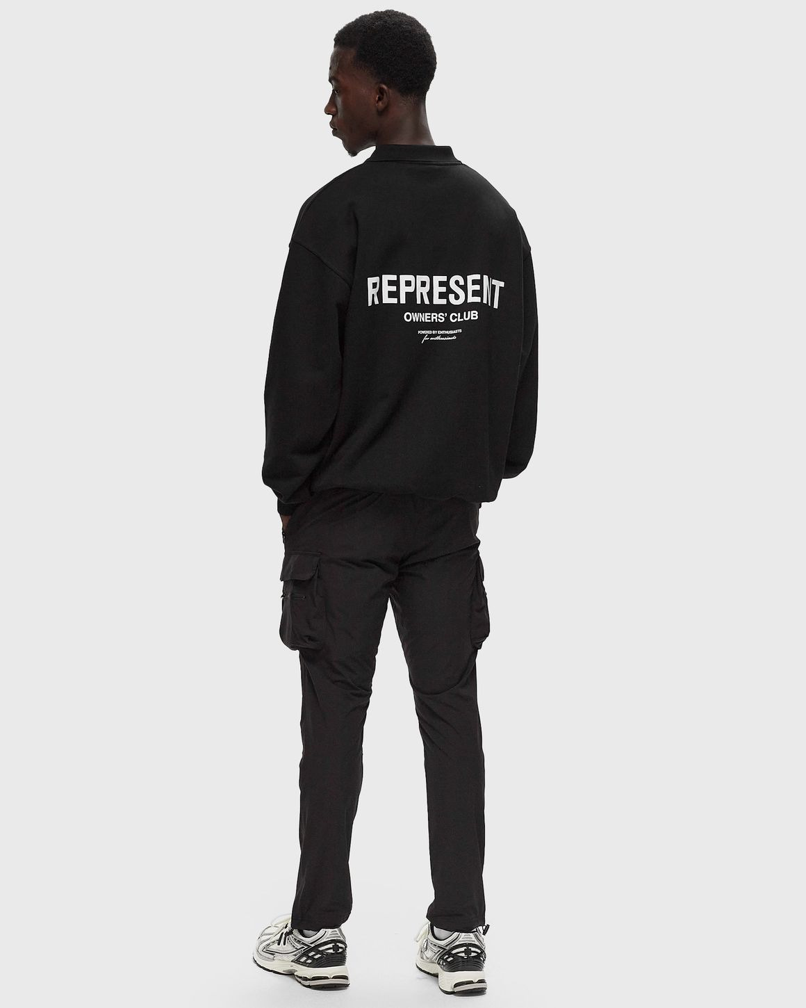 REPRESENT OWNERS CLUB LS POLO SWEAT - 2