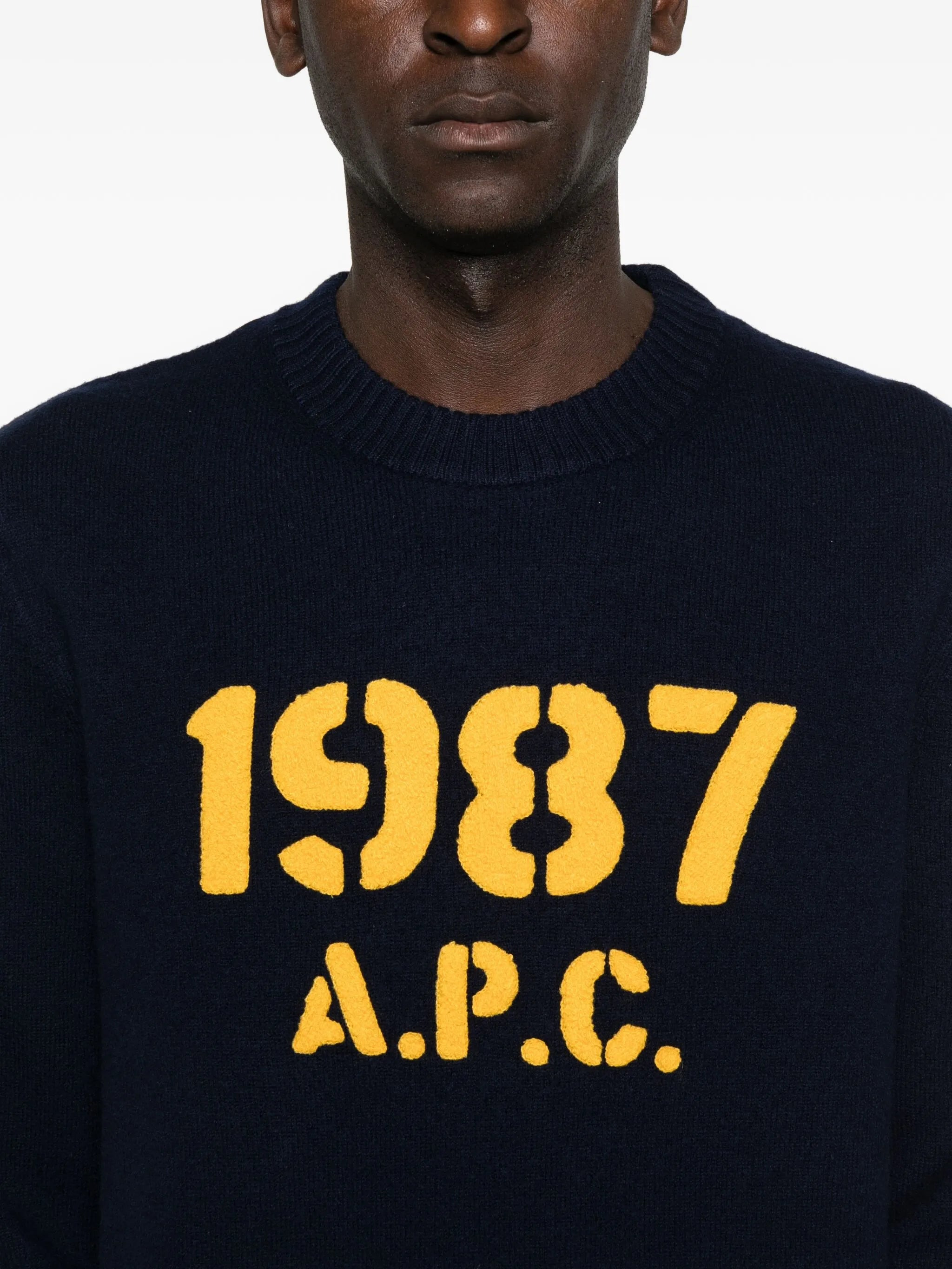 A.p.c. Crew-neck Long-sleeve Sweater - 2