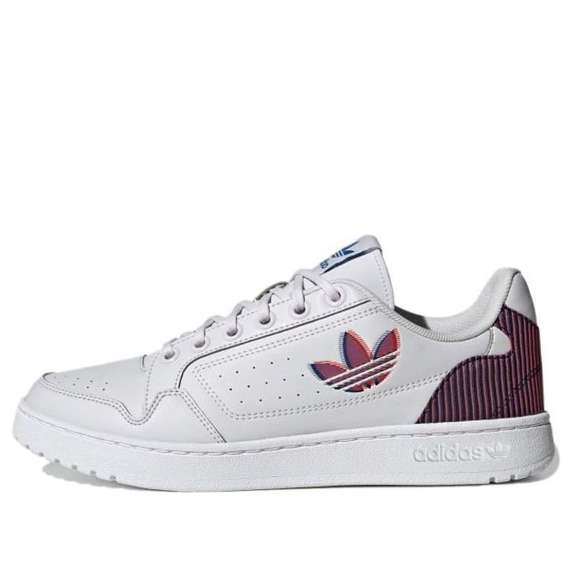 adidas originals NY 90 'Grey Solar Red' H02169 - 1