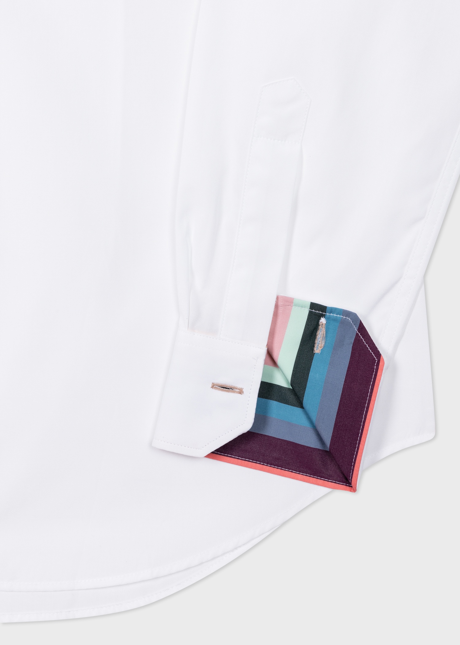 Tailored-Fit 'Artist Stripe' Cuff Shirt - 2
