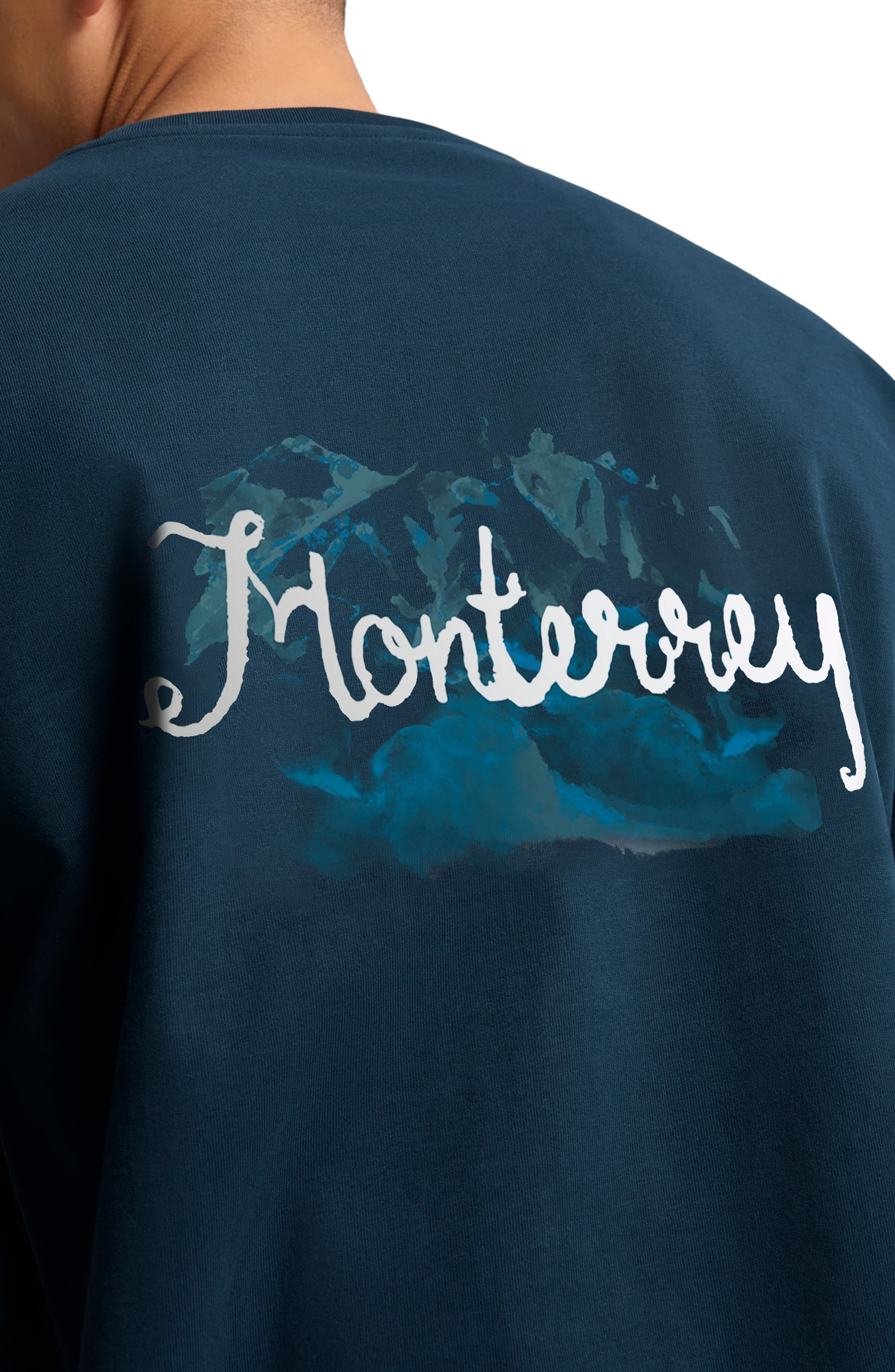 PUMA x KidSuper MTY Cotton Graphic T-Shirt in Deep Navy-Puma White at Nordstrom - 3