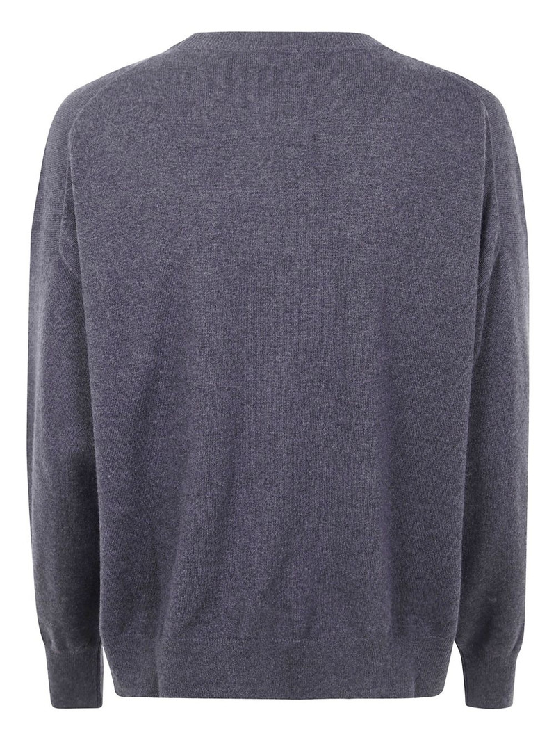 Brunello Cucinelli panelled cashmere sweatshirt outlook