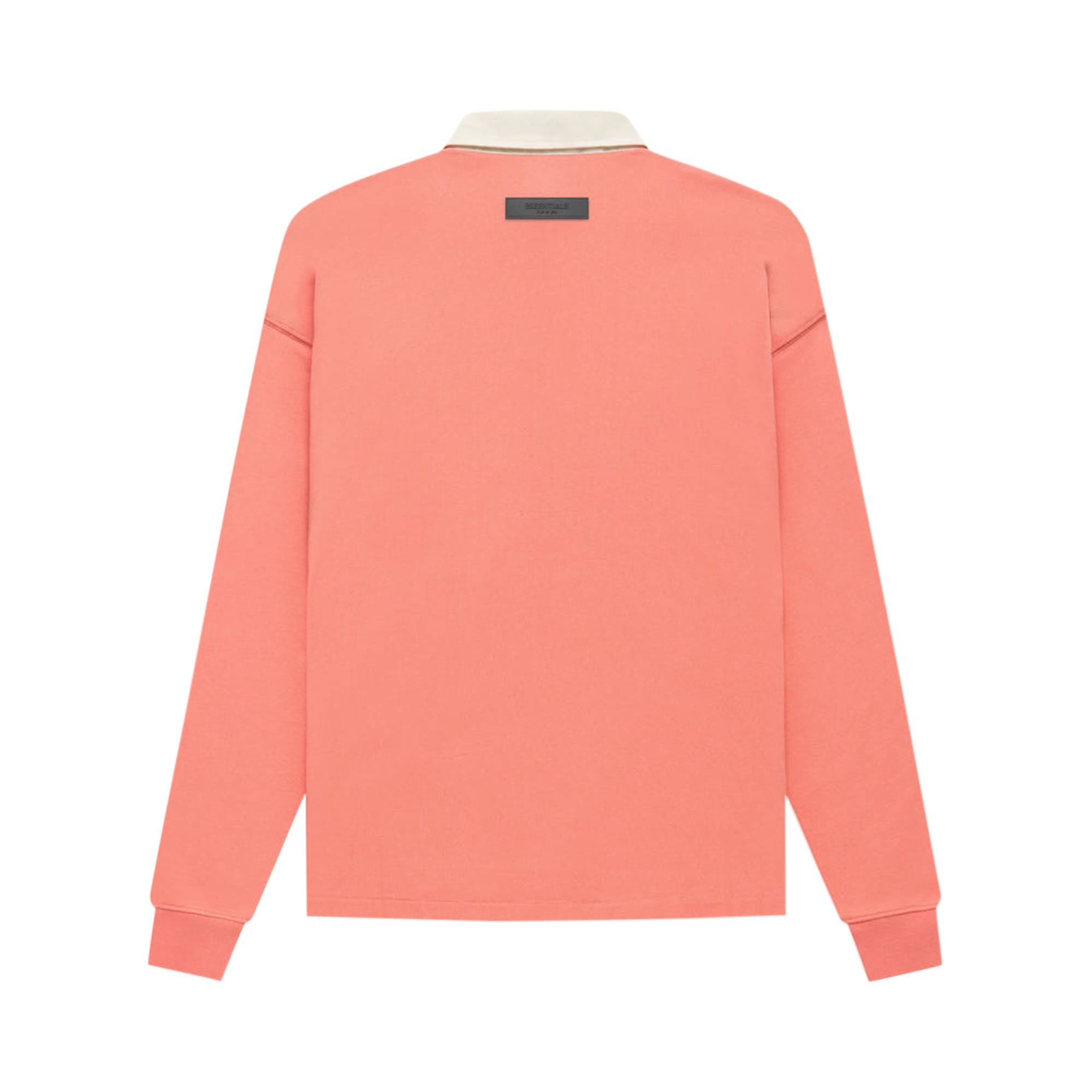 Fear of God Essentials Henley Rugby 'Coral' - 2