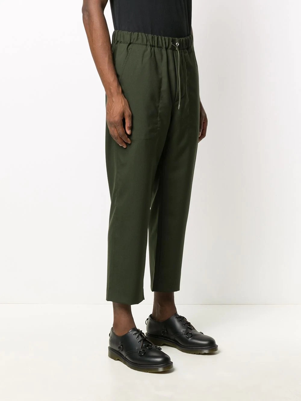 high-rise cropped trousers  - 3