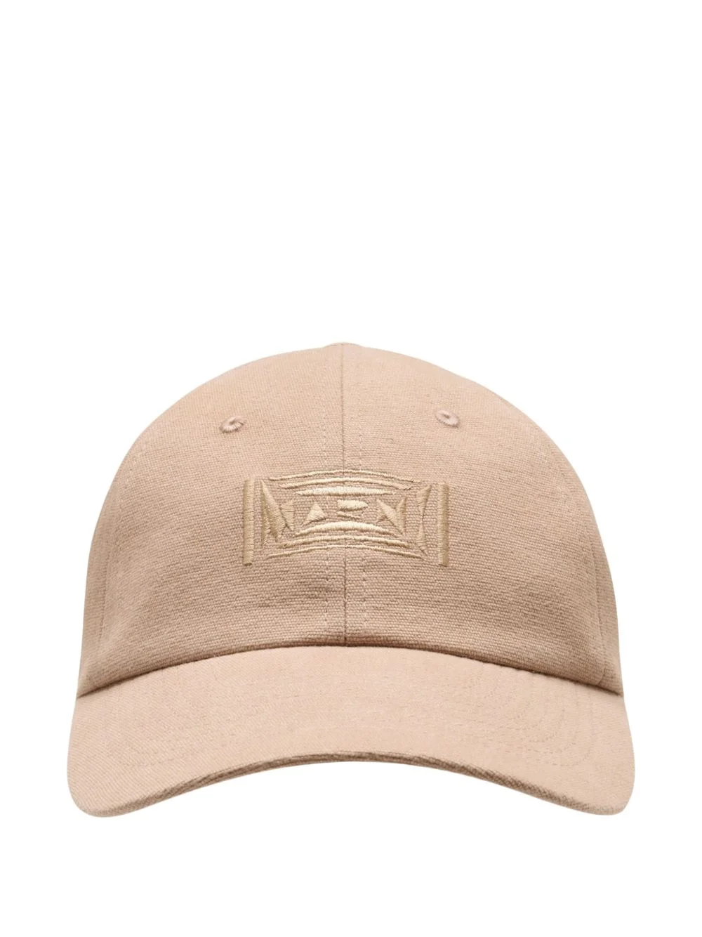logo-embroidered baseball cap - 1