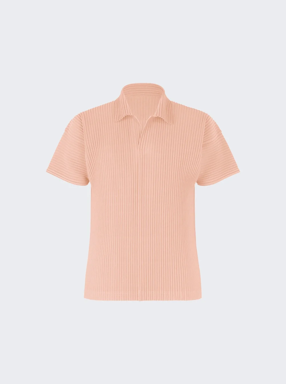 Color Pleats 2 Shirt Natural Wine Red - 1