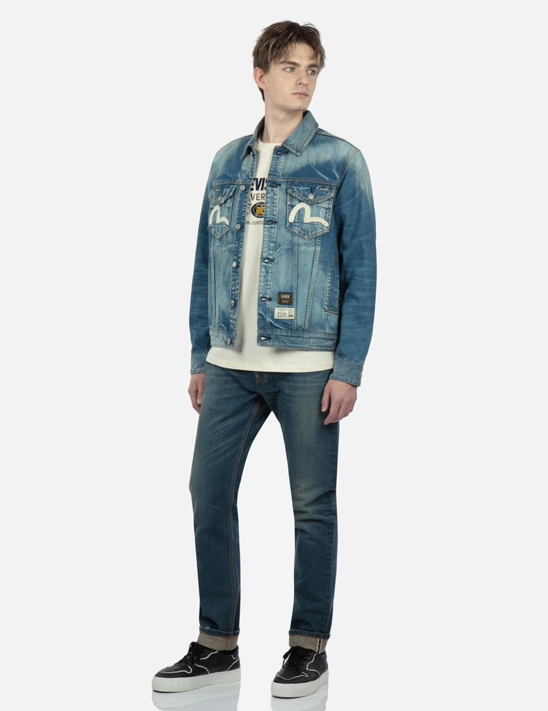 Classic Daicock Print Denim Jacket 4