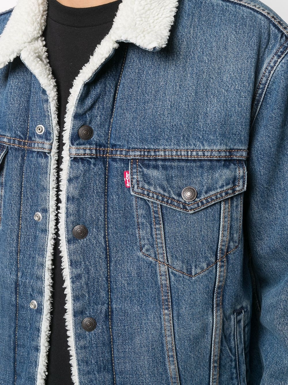 sherpa trucker jacket - 5