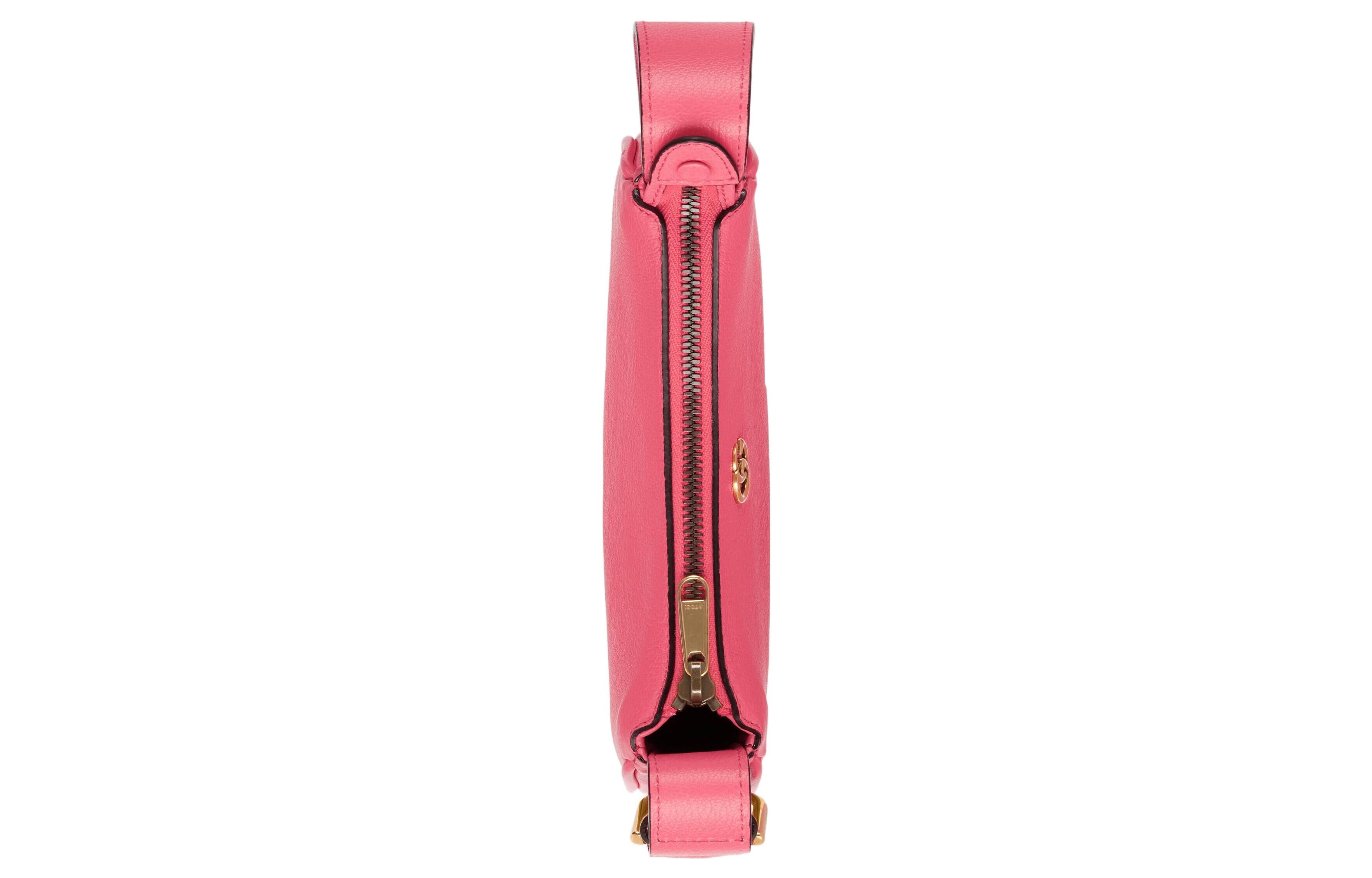 (WMNS) Gucci Aphrodite Mini Shoulder Bag 'Pink' 739076-AAA9F-6627 - 5