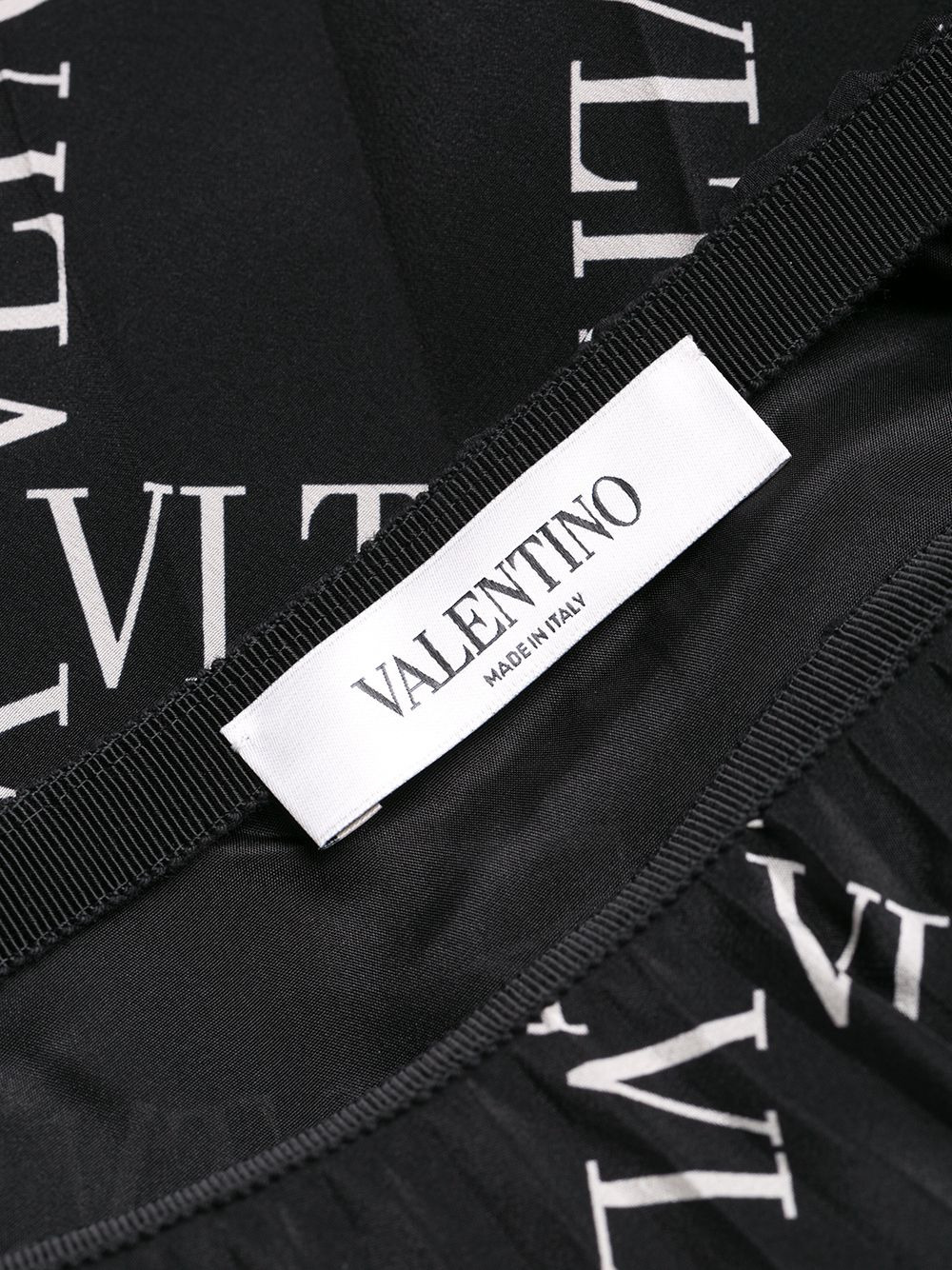 VLTN print skirt - 6