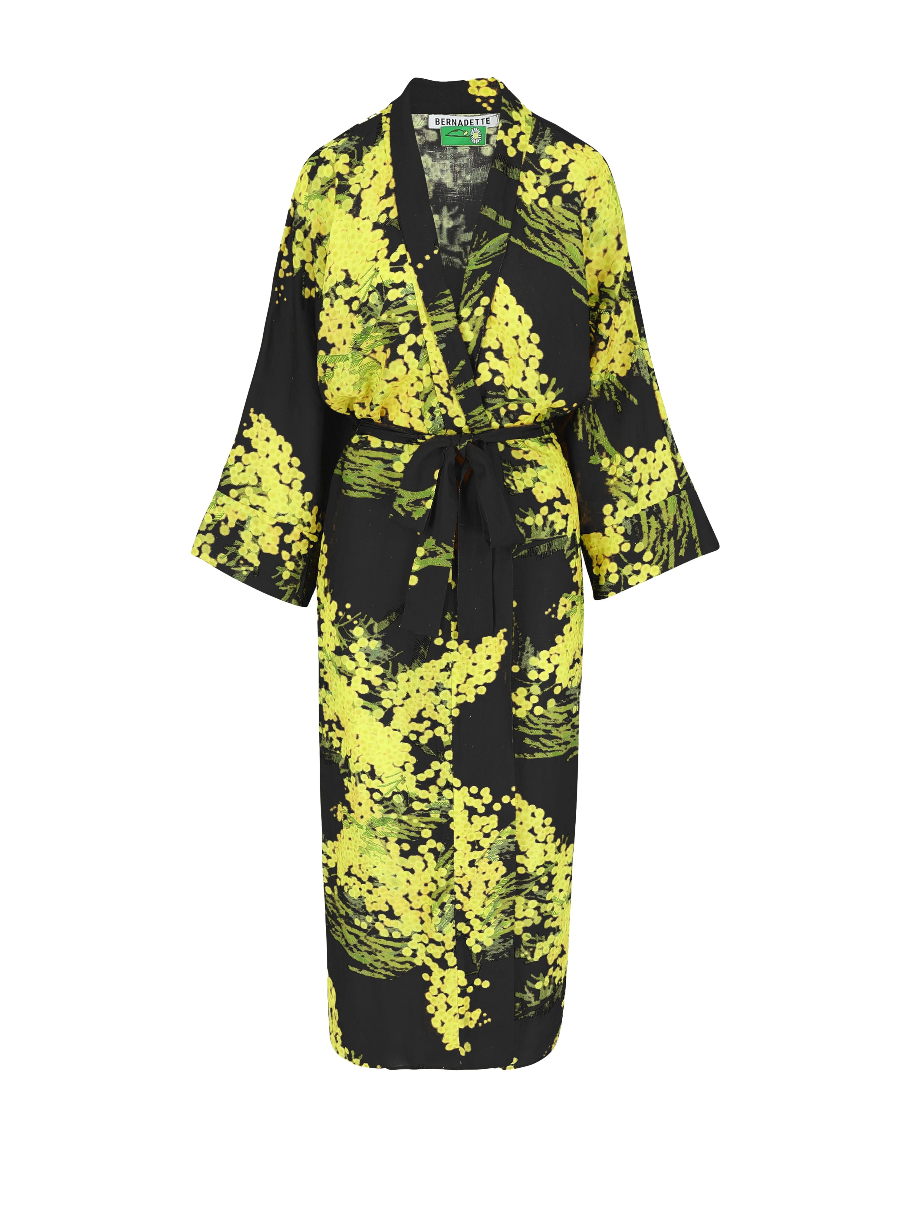 The Linen Wrap Dress - 1