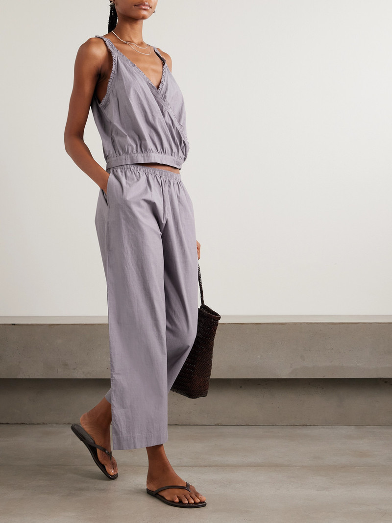 DEIJI STUDIOS Ease Organic Cotton Straight-leg Pants outlook