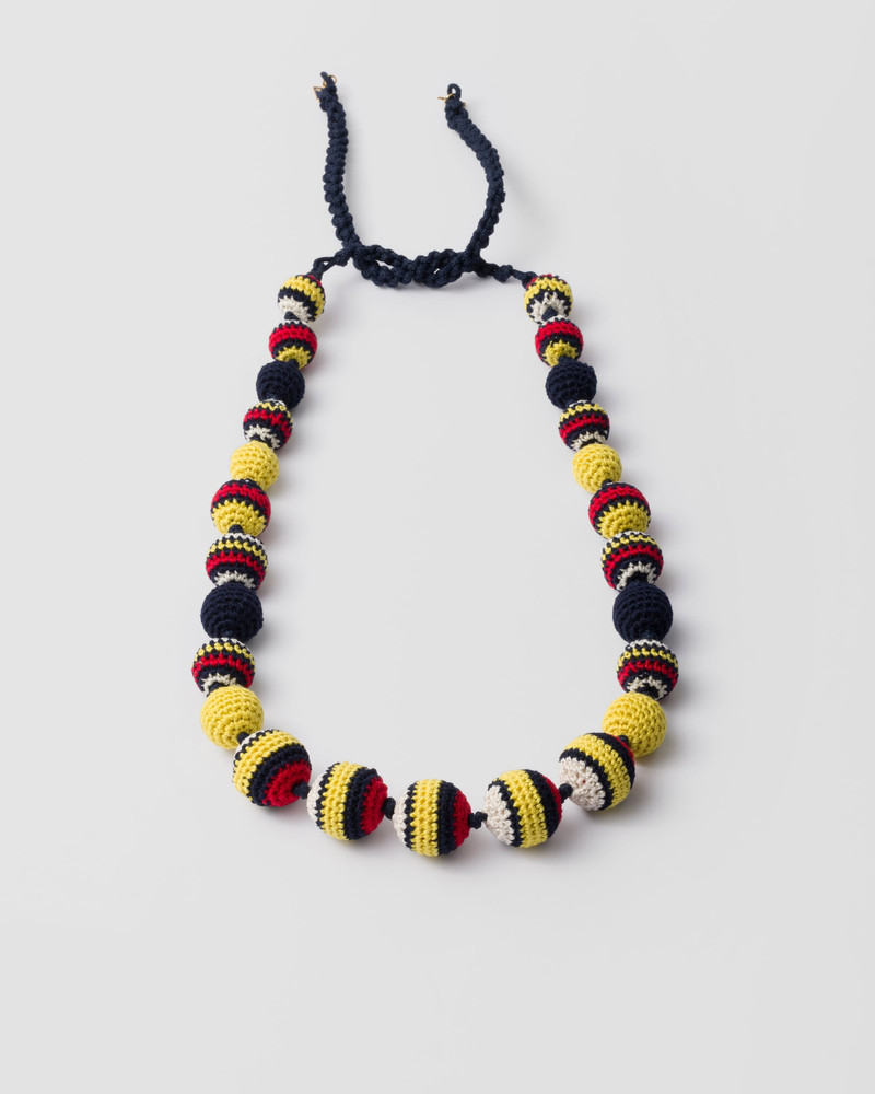 Crochet necklace 1