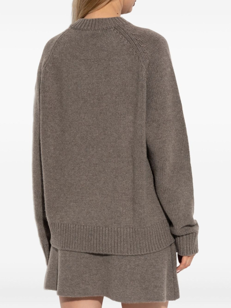 raglan-sleeve cashmere sweater 4