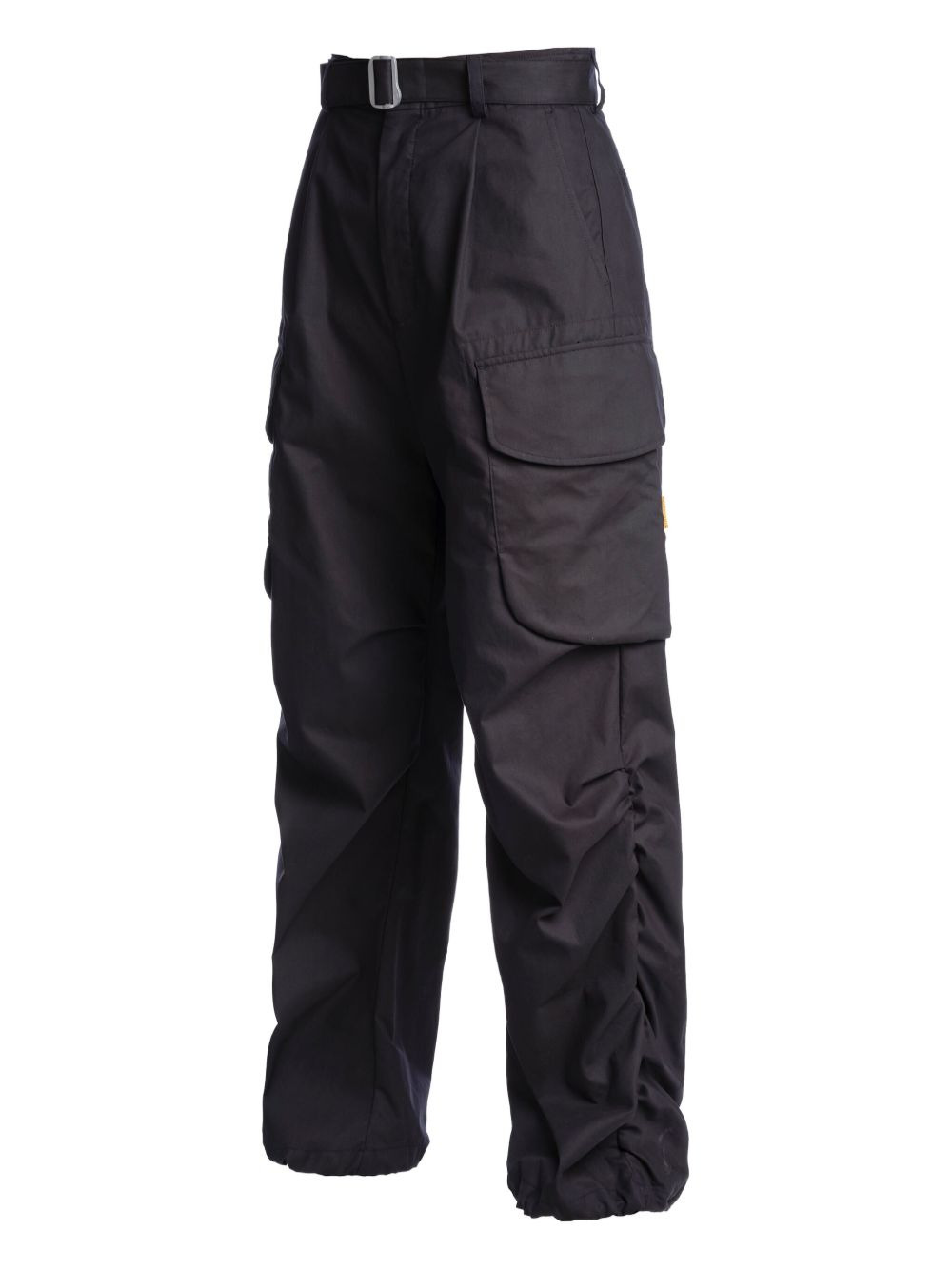 belted cargo pants - 3
