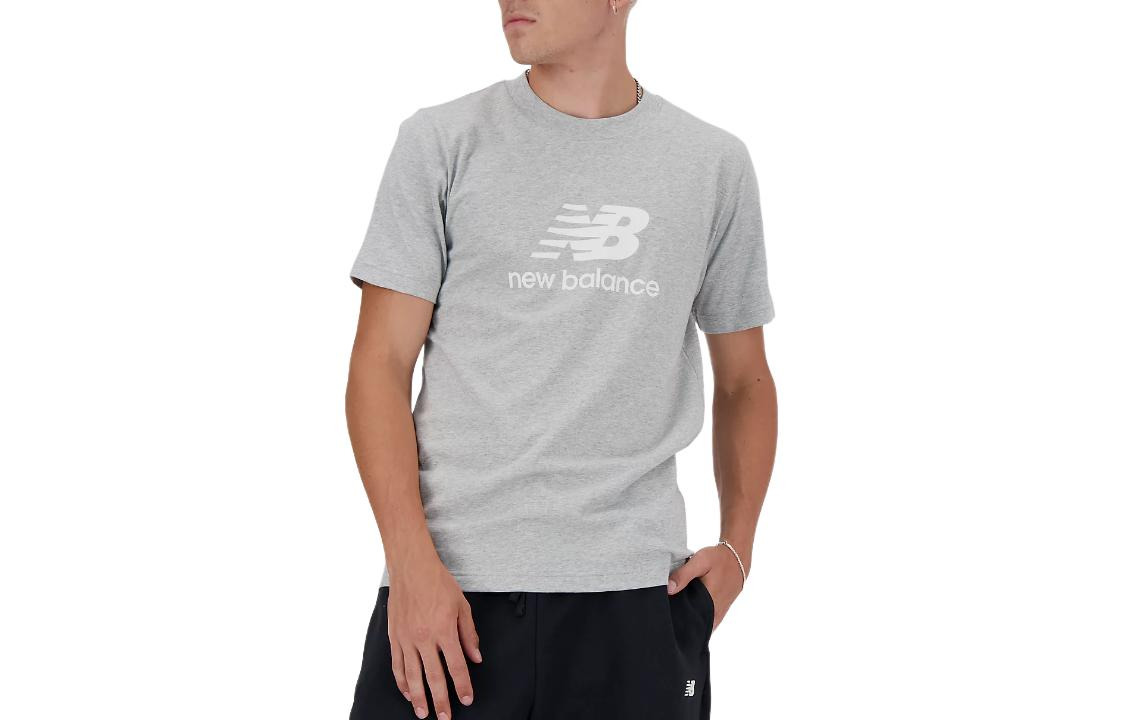 New Balance Sport Essentials Logo T-Shirt 'Athletic Grey' MT41502-AG - 2